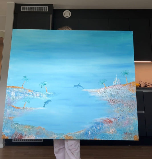 Maldives Depths 100x120